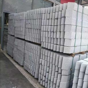 铁岭芝麻白树围石 树池
