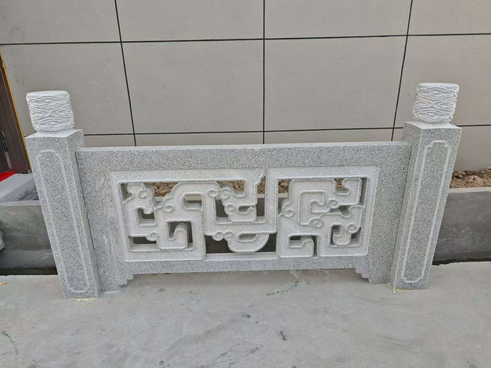 铁岭芝麻白河道栏杆 桥栏杆