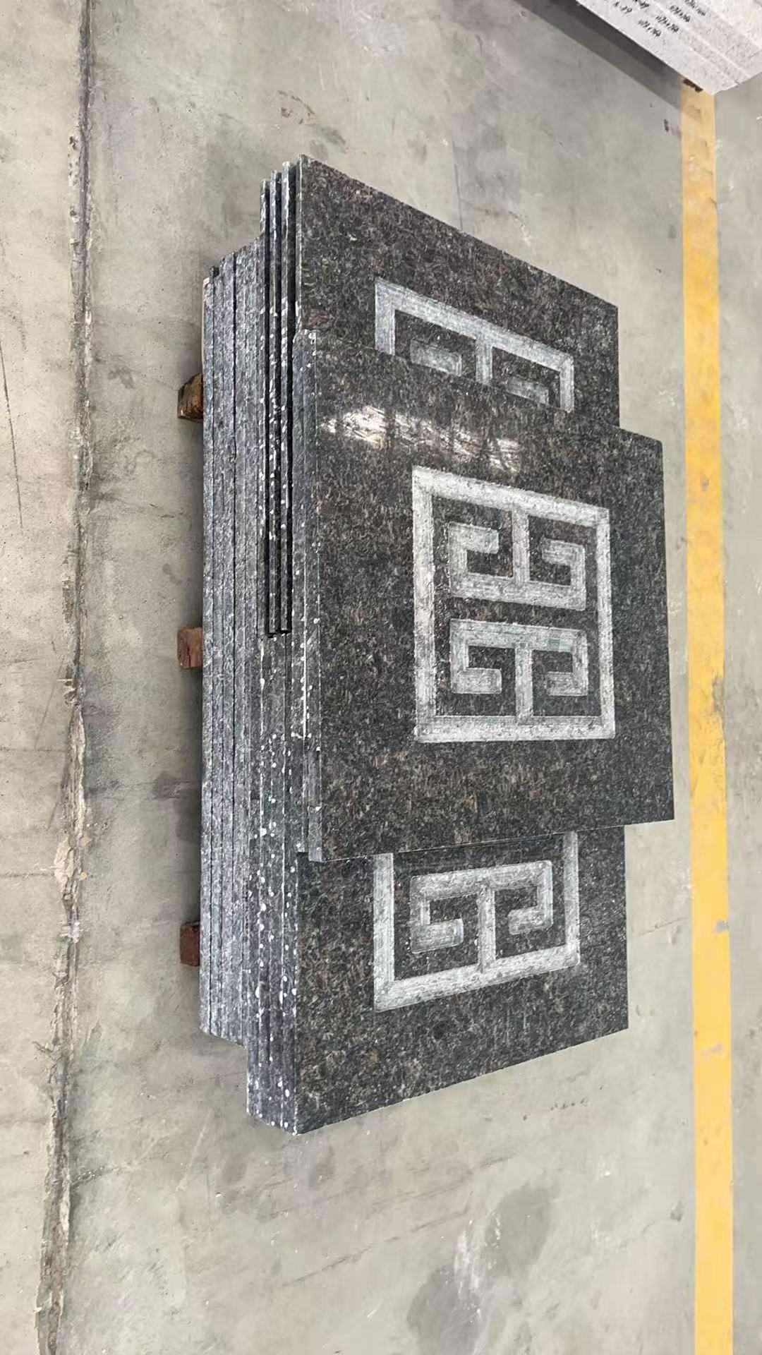铁岭英国棕回纹雕刻版